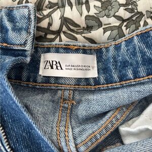 Zara Blue Denim Jeans Classic Style